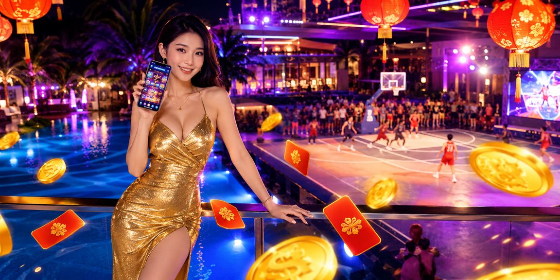 Người chơi tại Mũi Né tham gia cá cược bóng rổ di động